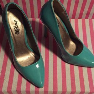 Turquoise Charlotte Russe Heels